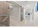 View of entry hall, showing access to kitchen and living areas at 194 Argyll Dr, Spring Hill, FL 34609