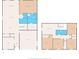 Two-story home floor plan, highlighting main and upper levels at 194 Argyll Dr, Spring Hill, FL 34609