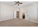 Bedroom with carpet and access to bathroom at 20200 Lace Cascade Rd, Land O Lakes, FL 34637