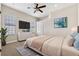 Spacious bedroom with large windows and dresser at 20200 Lace Cascade Rd, Land O Lakes, FL 34637