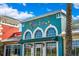 Community Zone building with teal exterior and playful design at 20200 Lace Cascade Rd, Land O Lakes, FL 34637