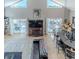 Living area with access to a balcony and water views at 3308 Oleander Dr, Hernando Beach, FL 34607