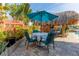 Outdoor dining area with tiki hut, ideal for entertaining and enjoying waterfront views at 3308 Oleander Dr, Hernando Beach, FL 34607