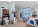 Bathroom with shower, double vanity, and linen storage at 3497 Chadwick Ave, Spring Hill, FL 34609
