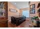 Dining room with a pool table and hardwood floors at 3497 Chadwick Ave, Spring Hill, FL 34609