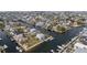 Waterfront community with multiple canals and boat docks, near ocean access at 4045 Centavo Ct, Hernando Beach, FL 34607