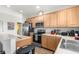 Well-equipped kitchen with stainless steel appliances, granite countertops, and ample cabinet space at 4045 Centavo Ct, Hernando Beach, FL 34607