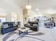 Open concept living area with kitchen and dining views at 4061 Montano Ave, Spring Hill, FL 34609