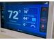 Digital thermostat displaying indoor temperature, humidity, and compressor speed at 4292 Maple Ne St, St Petersburg, FL 33703