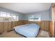 Bedroom with new flooring needed, undergoing renovation at 4949 Waterside Dr, Port Richey, FL 34668