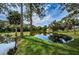 Picturesque community lake view at 6225 Emerson Dr, New Port Richey, FL 34653