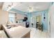 Kitchen boasts light wood cabinets and a breakfast bar at 6225 Emerson Dr, New Port Richey, FL 34653