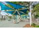 Modern playground with shade structures, slides, and play areas at 6225 Emerson Dr, New Port Richey, FL 34653