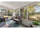 Bright and airy screened porch, offering a peaceful outdoor retreat at 6225 Emerson Dr, New Port Richey, FL 34653