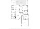 Detailed floor plan showcasing the layout of the home with multiple bedrooms, bathrooms, and living areas at 6520 Pine Meadows Dr, Spring Hill, FL 34606