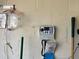 Irrigation system and other items in garage at 7240 Dogleg Ct, Port Richey, FL 34668