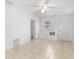 Versatile bonus room with tile flooring and built-in bench seating at 7464 Acorn Cir, Spring Hill, FL 34606