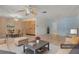 Open concept dining area with seating for six at 7464 Acorn Cir, Spring Hill, FL 34606