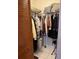 Large walk-in closet with ample shelving and hanging space at 7635 Bloomingdale Dr, New Port Richey, FL 34654