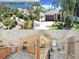Aerial view showing home's location, neighborhood, and waterfront proximity at 807 Virginia Ave, Tarpon Springs, FL 34689