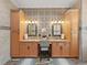 Bathroom boasting a spacious double vanity and elegant design at 807 Virginia Ave, Tarpon Springs, FL 34689