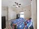 Spacious bedroom with a full-size bed and plenty of storage at 807 Virginia Ave, Tarpon Springs, FL 34689