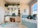 Bathroom boasts dual sinks, corner soaking tub, and walk-in shower at 8284 Cockatoo Rd, Weeki Wachee, FL 34613