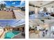 Single-story home with a three-car garage and landscaped yard at 8284 Cockatoo Rd, Weeki Wachee, FL 34613