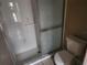 Bathroom with shower/tub combo and toilet at 9179 Gillmar St, Spring Hill, FL 34608