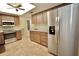 Clean and functional kitchen with updated stainless steel appliances at 9240 Tiara Ct, New Port Richey, FL 34655