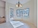 Bright breakfast nook with large windows and a view of the backyard at 9694 Southern Belle Dr, Weeki Wachee, FL 34613