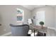Home office featuring a modern desk and chair with natural light from the window at 1310 Georgia Ave, Dunedin, FL 34698