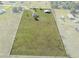 Aerial view of the large lot highlighting its expansive size, fence lines and rural setting at 15111 Peach Bloom Rd, Brooksville, FL 34614