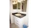 Bathroom boasts a vanity with drawers and a sink at 2164 Vista Del Sol Cir # 505, Lutz, FL 33558