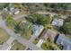Bird's-eye view of the house and surrounding homes at 2263 Whisper Walk Dr, Spring Hill, FL 34606