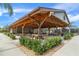 Relaxing covered pavilion with picnic tables at 2263 Whisper Walk Dr, Spring Hill, FL 34606