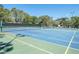 Well-maintained tennis and pickleball courts at 2263 Whisper Walk Dr, Spring Hill, FL 34606