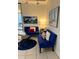 Inviting lobby seating area with comfortable couches and elegant decor at 30 Turner St # 208, Clearwater, FL 33756