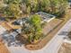 Aerial view of the beautiful property showcasing the home and surroundings at 7482 Winter St, Brooksville, FL 34613