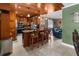 Spacious kitchen with granite countertops and stainless steel appliances at 7489 Gates Cir, Spring Hill, FL 34606