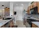 Spacious kitchen featuring stainless steel appliances and granite countertops at 11008 Torrey Pines Ct, Hudson, FL 34667