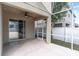 Patio with a ceiling fan at 1442 Lenton Rose Ct, Trinity, FL 34655