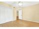 Bright, spacious bedroom with a walk-in closet at 3038 Eastland Blvd # F103, Clearwater, FL 33761
