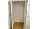 Walk-in closet offers shelving for storage at 6401 Drexel Dr # 1, Port Richey, FL 34668