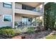 Exterior shot of a property with private patios, perfect for outdoor living at 1723 Gulf Rd # 104, Tarpon Springs, FL 34689