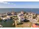 Waterfront homes showcase stunning coastal living with private docks and serene ocean views at 3073 Gulf Winds Cir, Hernando Beach, FL 34607