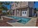 Enjoy the pool with direct access to the lower level and outdoor staircase at 3073 Gulf Winds Cir, Hernando Beach, FL 34607