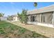 Home exterior features a screened lanai and fenced backyard at 3640 Richboro Dr, Holiday, FL 34691