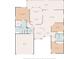 Detailed floor plan showing the layout of rooms, including bedrooms, living areas, and kitchen at 8447 Pavilion Dr, Hudson, FL 34667