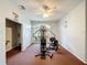 The community gym features a universal weight machine and ample space to work out at 8447 Pavilion Dr, Hudson, FL 34667
